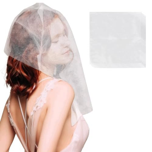 PROTECTIVE CAPS FOR MAKEUP BREATHABLE NONWOVEN FABRIC FOR WOMEN 100 PCS. Manufacturer code Bez marki