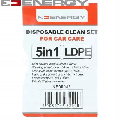 PROTECTIVE CAR KIT WORKSHOP 5IN1 NE00943 ENE Brand Energy