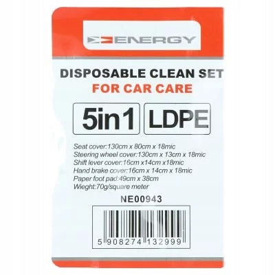 PROTECTIVE CAR KIT WORKSHOP 5IN1 NE00943 ENE Manufacturer code NE00943
