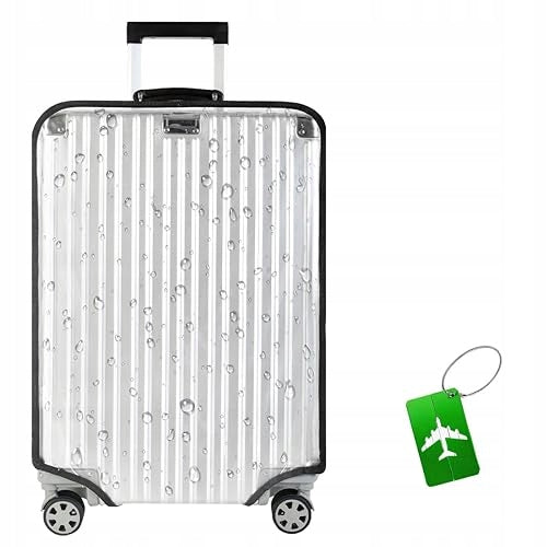 PROTECTIVE CASE COVER TRANSPARENT 70 CM TRAVEL LUGGAGE FOR HOME