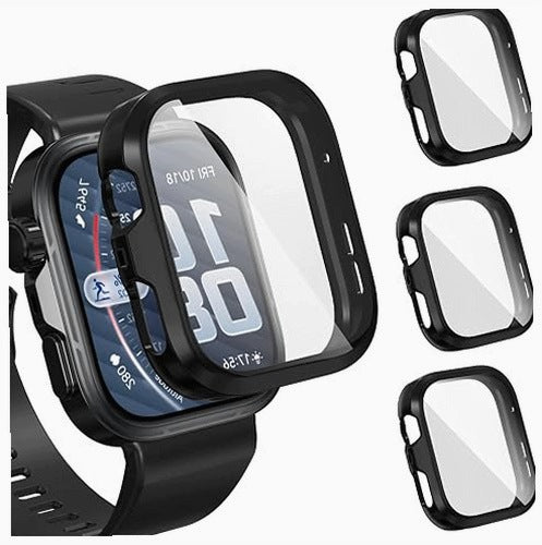 PROTECTIVE CASE FILMS FOR HUAWEI WATCH FIT 5 PRO BLACK SET OF 3 PCS.