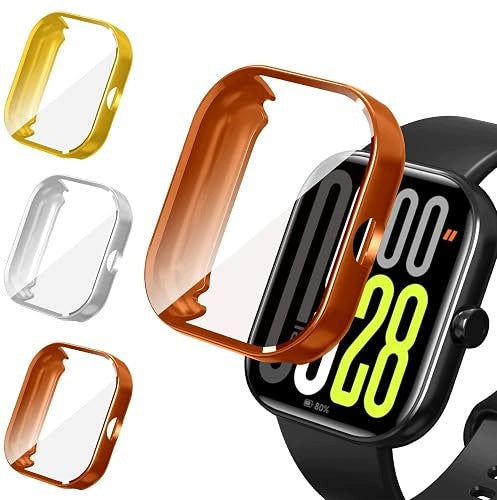 PROTECTIVE CASE FOR XIAOMI REDMI WATCH 5 4 TPU TRANSPARENT 3 PCS. Brand no brand