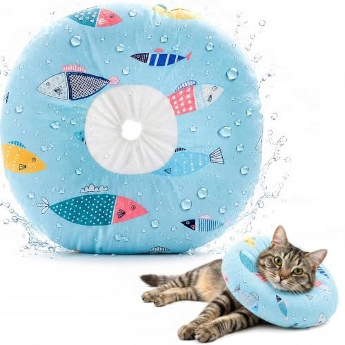 PROTECTIVE COLLAR FOR CAT POSTOPERATIVE WATERPROOF M Packaging status original