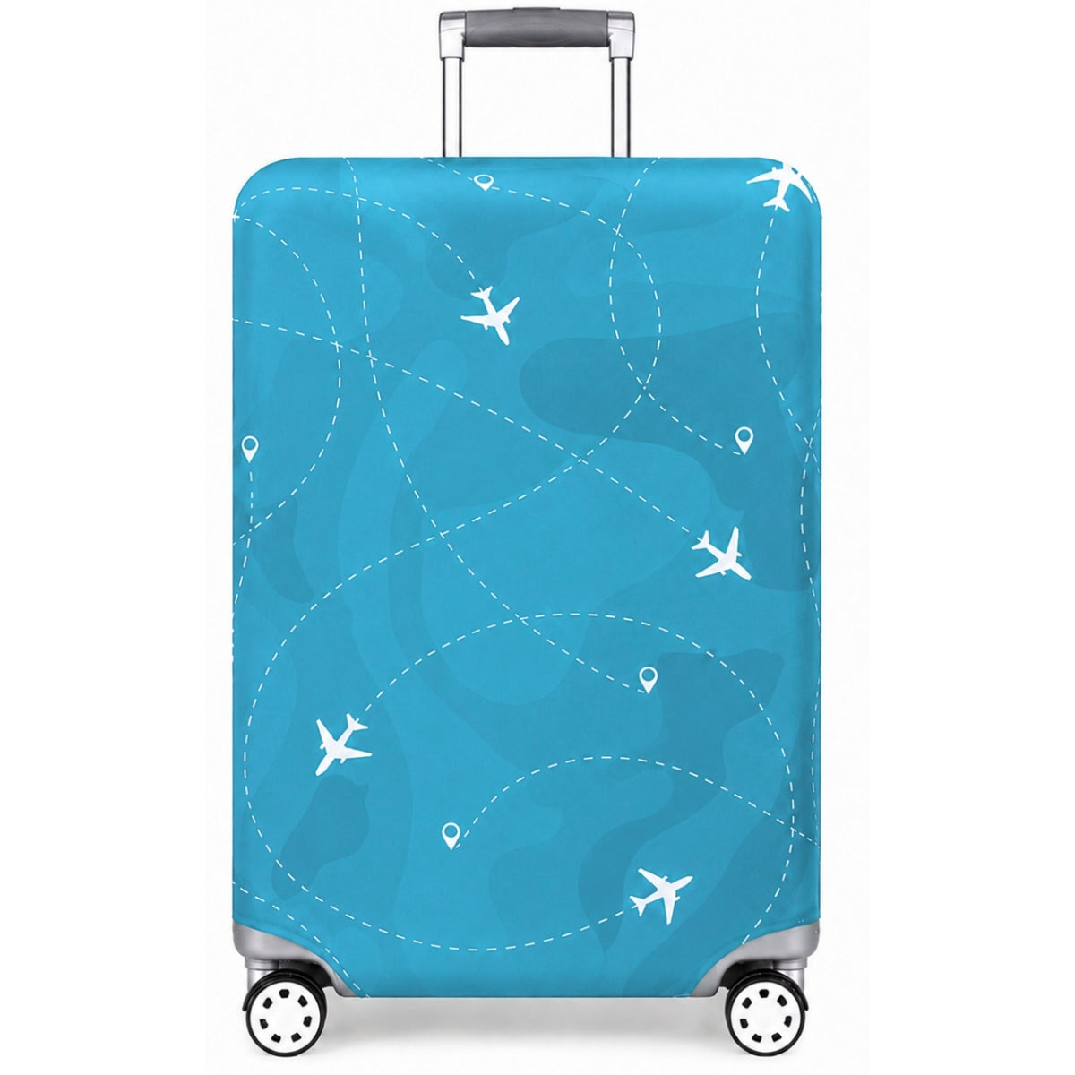 PROTECTIVE COVER AIRPLANE FOR TRAVEL SUITCASE LUGGAGE 70x50x30 PREMIUM Packaging status original