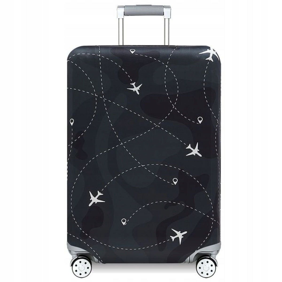 PROTECTIVE COVER BLACK FOR TRAVEL SUITCASE LUGGAGE 62x43x27 PREMIUM Packaging status original