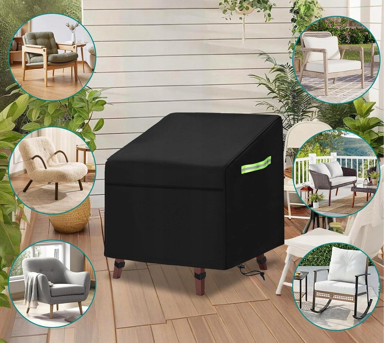 PROTECTIVE COVER FOR ARMCHAIR GARDEN FURNITURE WATERPROOF Manufacturer code 5908455612197