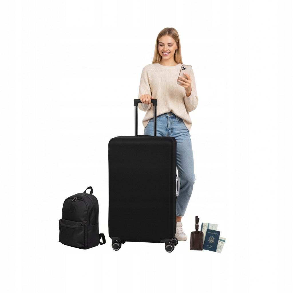 PROTECTIVE COVER FOR SUITCASE ELASTIC MEMFLOW SIZE L 60X41X24CM