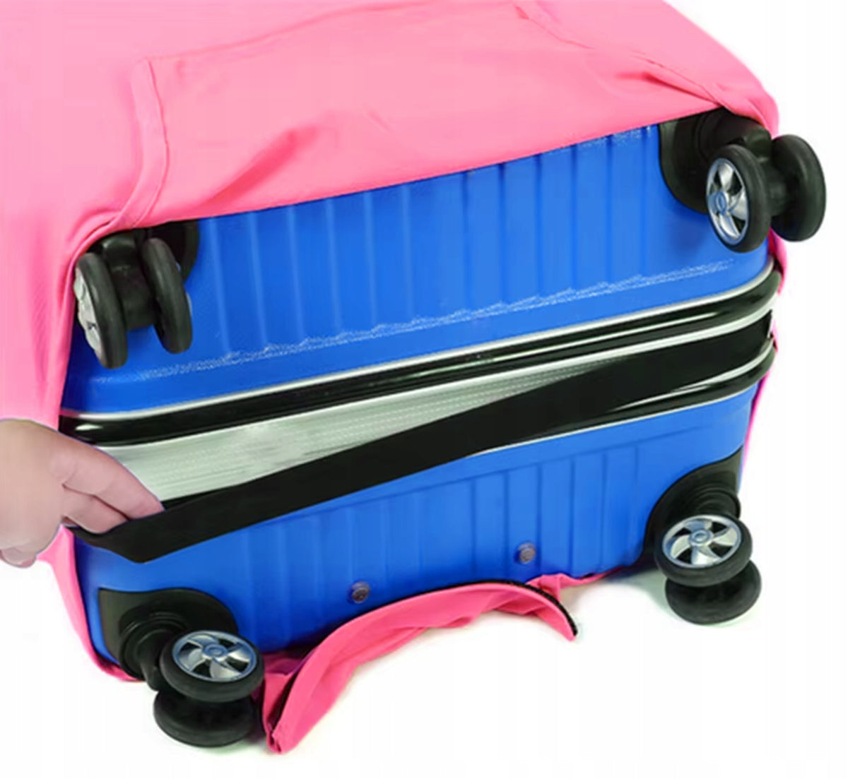 PROTECTIVE COVER FOR SUITCASE M DKM BLUE 60X40X26 Color blue
