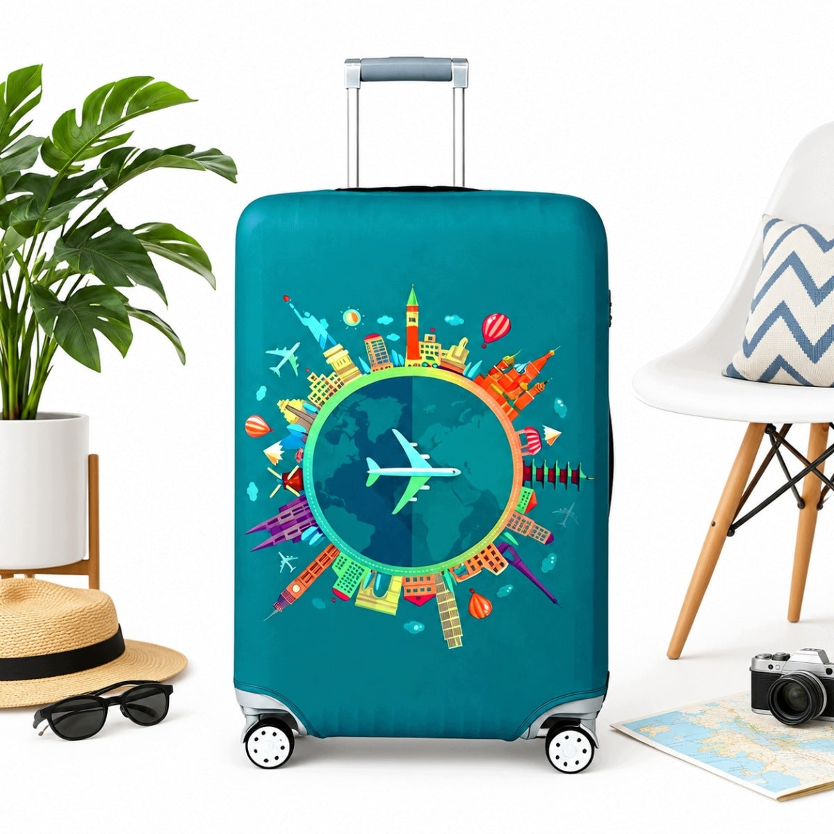 PROTECTIVE COVER FOR TRAVEL CASE DURABLE 80X54X33CM L NEW 2026