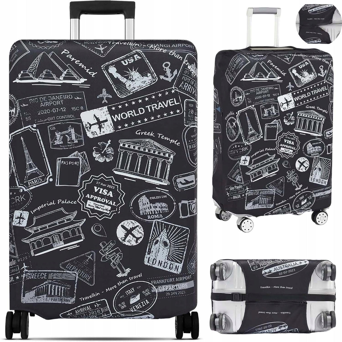 PROTECTIVE COVER FOR TRAVEL CASE LUGGAGE DURABLE 25-28 INCHES