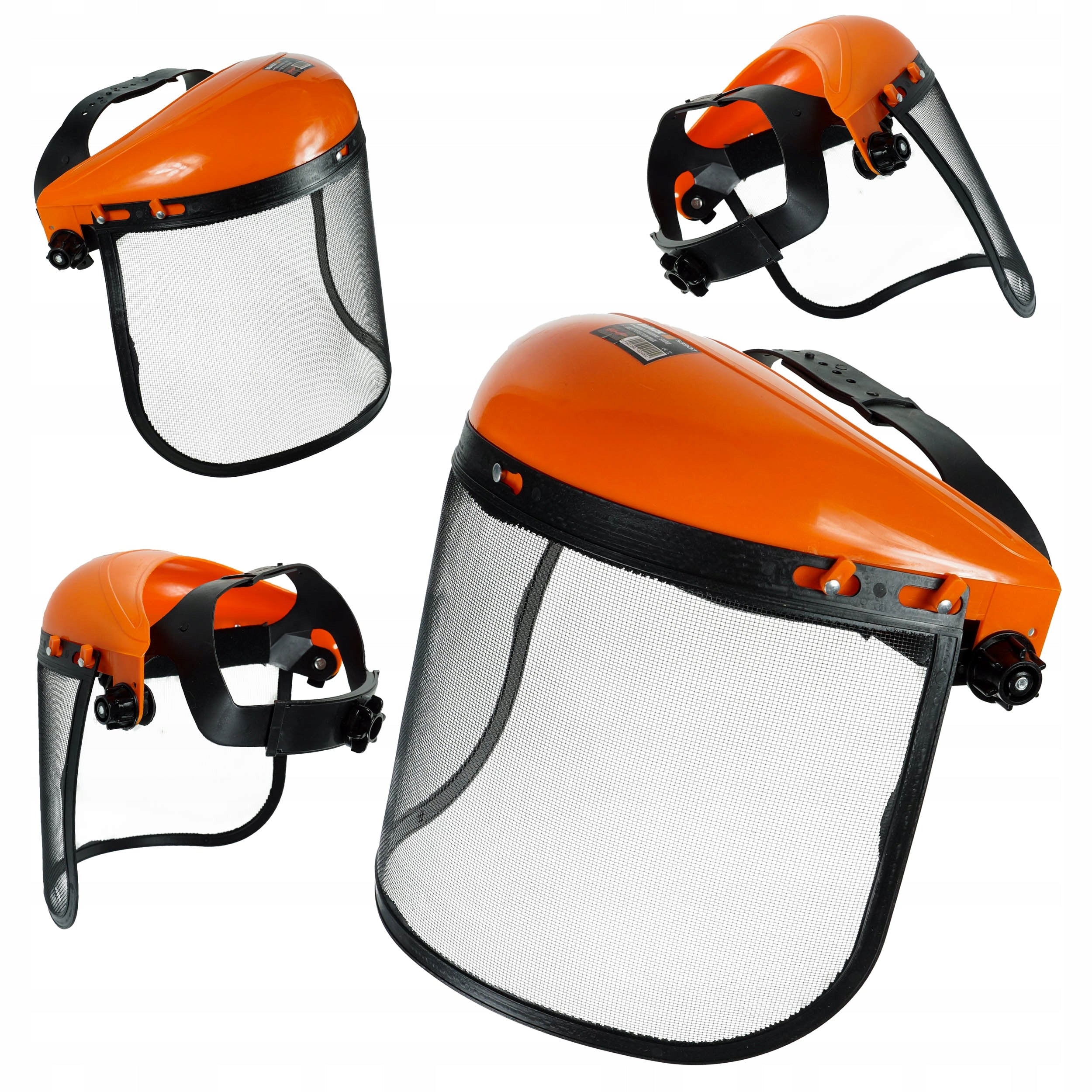 PROTECTIVE MASK VISOR FOR TRIMMER SCYTHE BLACK