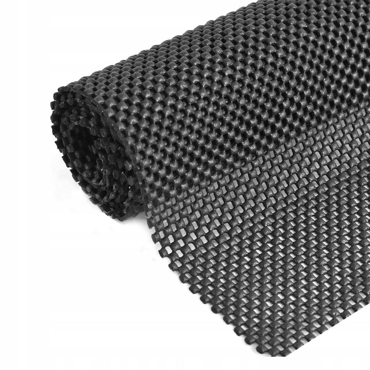 PROTECTIVE MAT FOR CABINET DRAWERS NON-SLIP 80x150cm STAIN RESISTANT BLACK Brand no brand