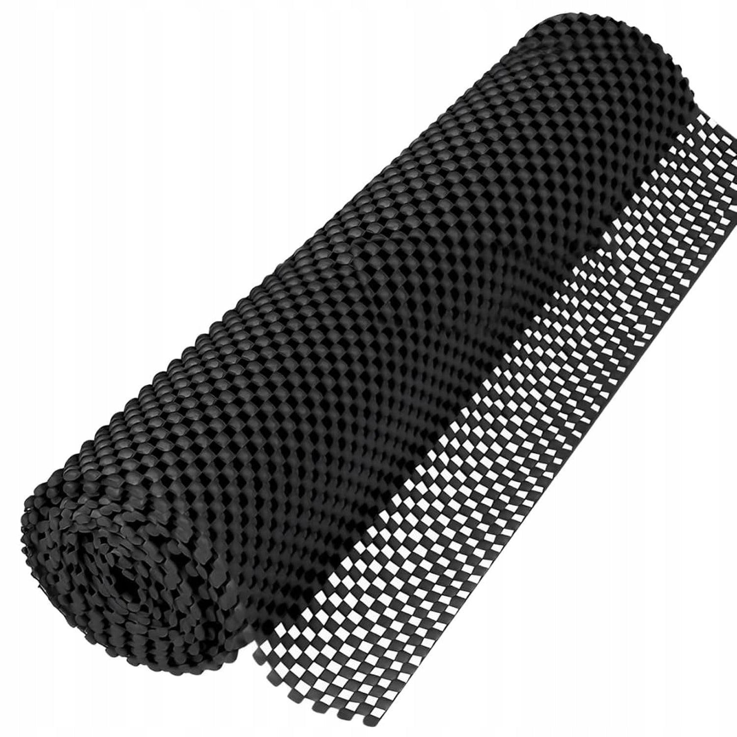 PROTECTIVE MAT FOR CABINET DRAWERS NON-SLIP 80x150cm STAIN RESISTANT BLACK