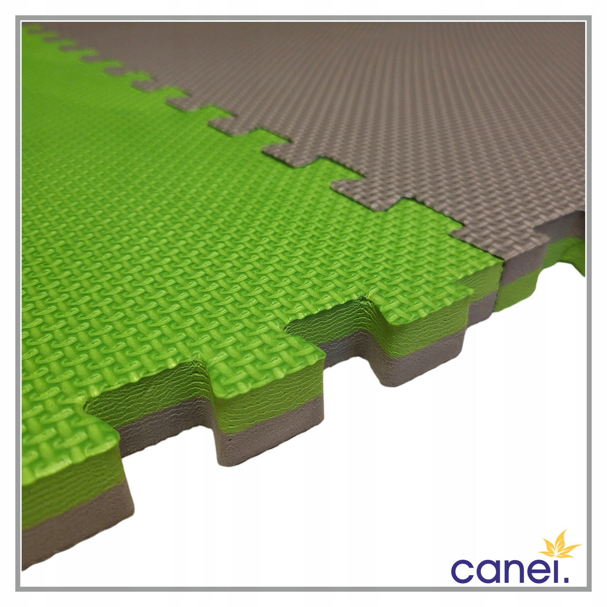 PROTECTIVE MAT FOR EXERCISE FOAM 60x60cm LARGE FOAM PUZZLE - THICK 2cm Packaging status original