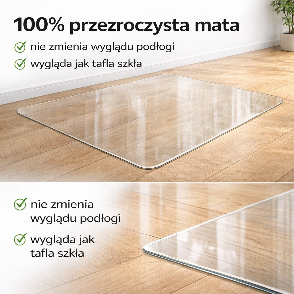 PROTECTIVE MAT FOR OFFICE CHAIR POLYCARBONATE FLOOR CHAIR 205x125 cm Manufacturer code maty