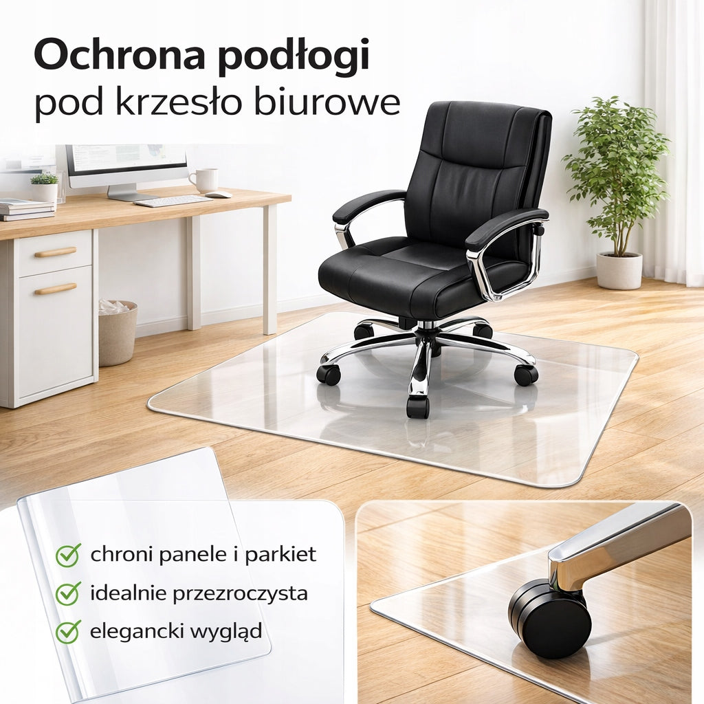 PROTECTIVE MAT FOR OFFICE CHAIR POLYCARBONATE FLOOR CHAIR 205x125 cm Packaging status original
