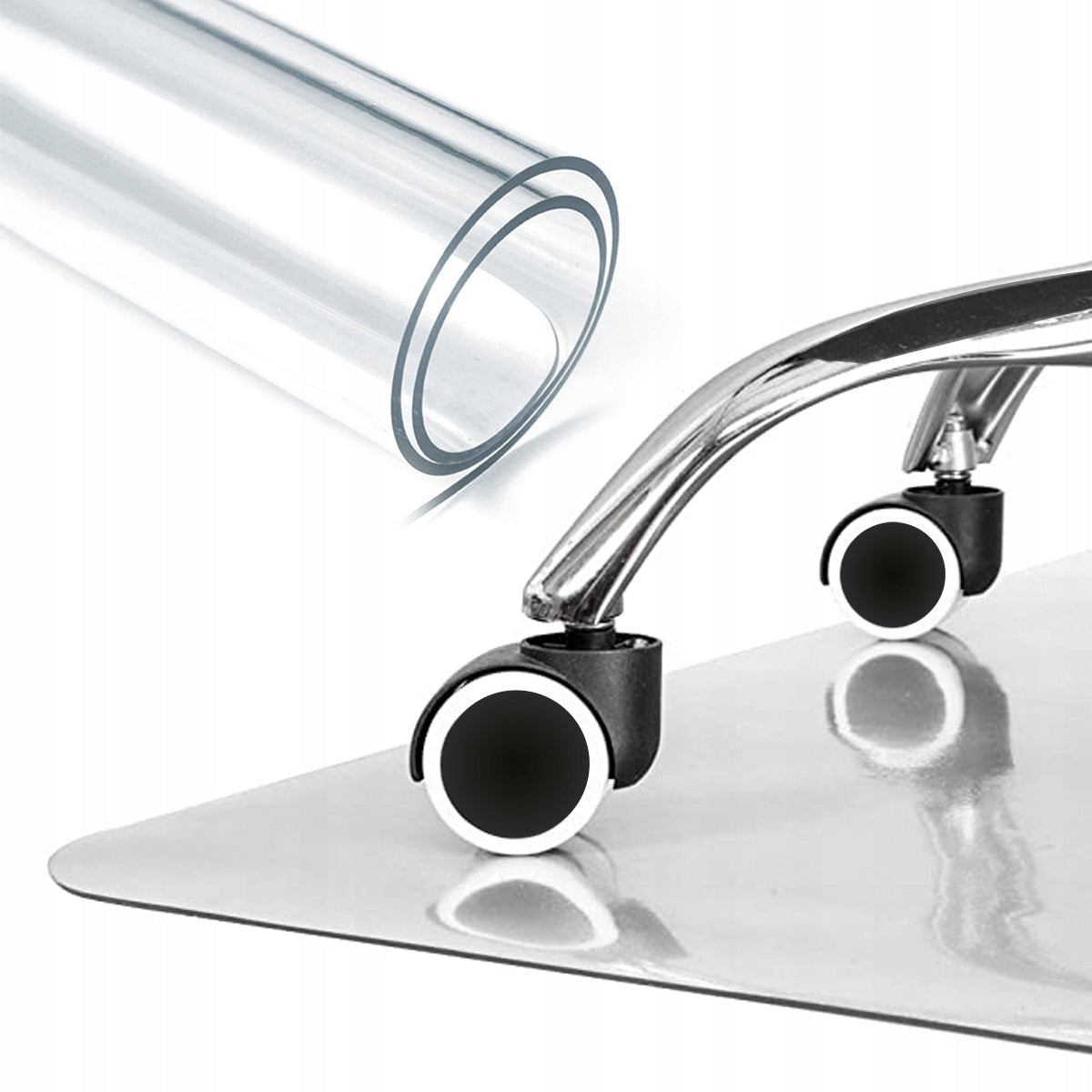 PROTECTIVE MAT POLYWEGLAN UNDER CHAIR TRANSPARENT FOR FLOOR 125X205 EAN (GTIN) 5904161741282
