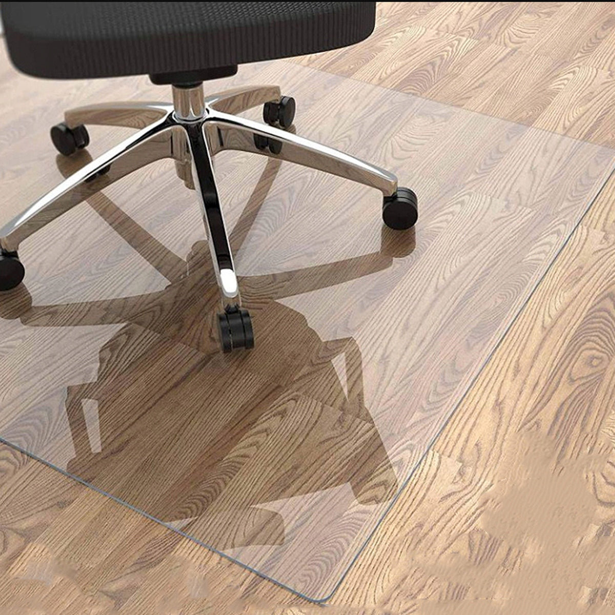 PROTECTIVE MAT POLYWEGLAN UNDER CHAIR TRANSPARENT FOR FLOOR 125X205 Product height 125 cm