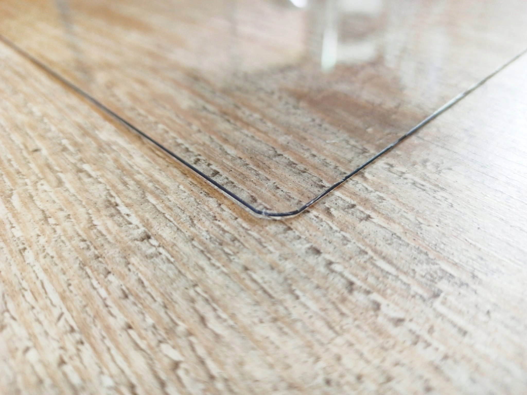 PROTECTIVE MAT TABLE PAD FOR ARMCHAIR 125x155 POLYCARBONATE 1mm not PVC Product width 155 cm