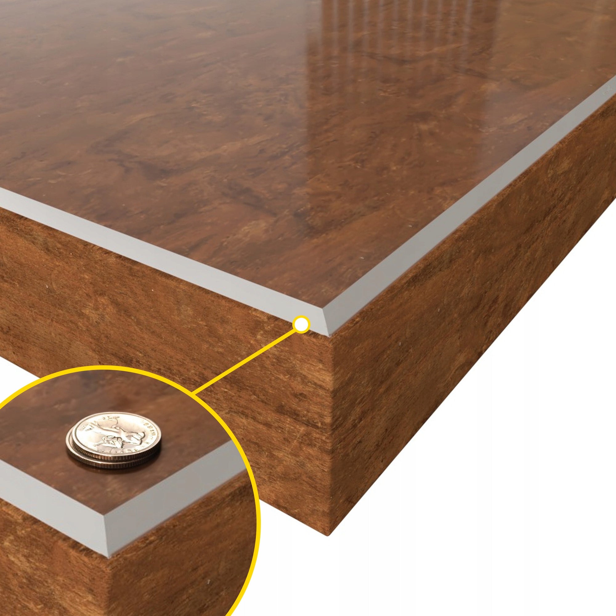 PROTECTIVE MAT TABLE PAD TABLE TOP 2mm 120x100 Product height 120 cm