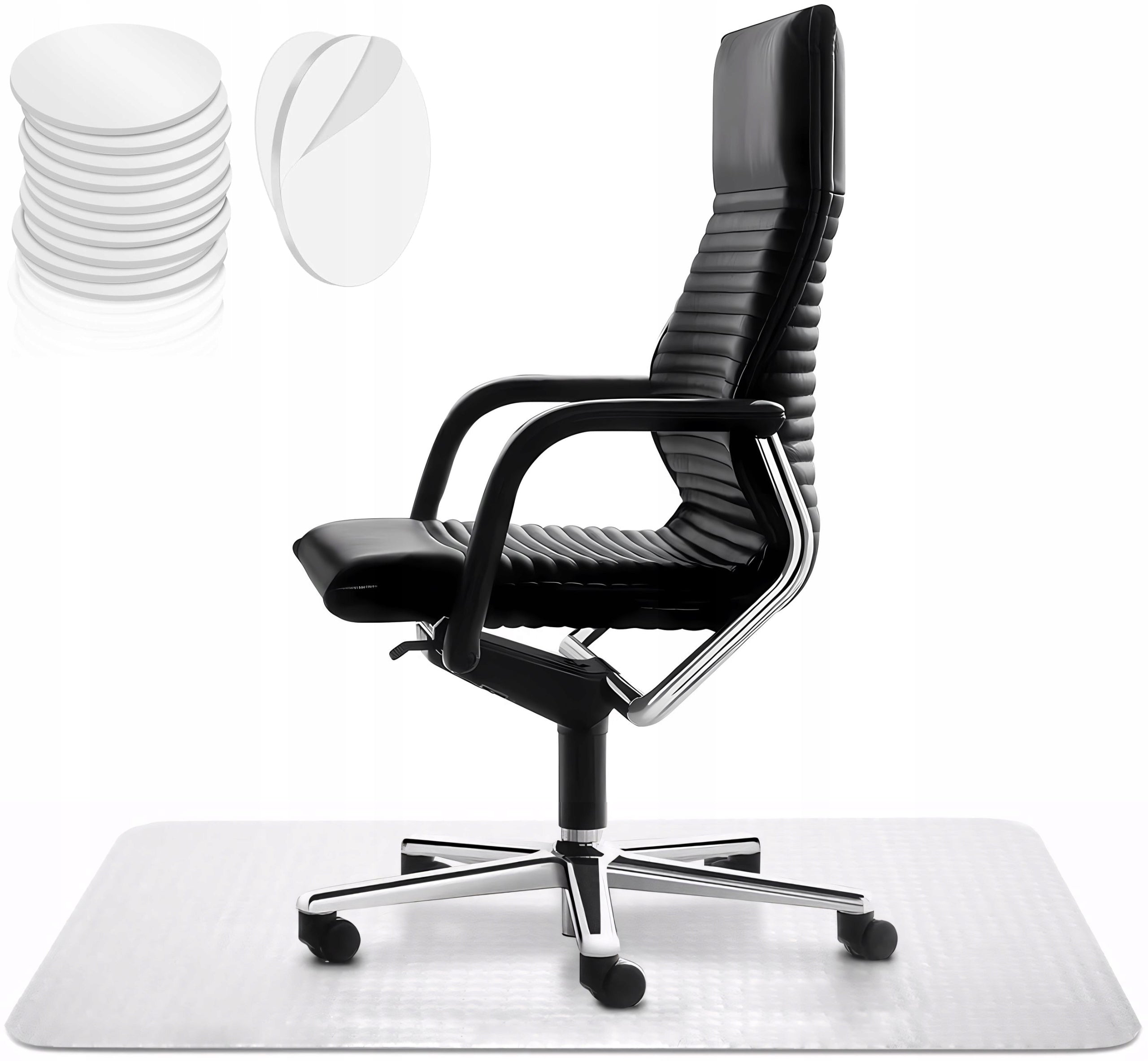 PROTECTIVE MAT UNDER THE CHAIR Floor Pad 100x140 cm Durable