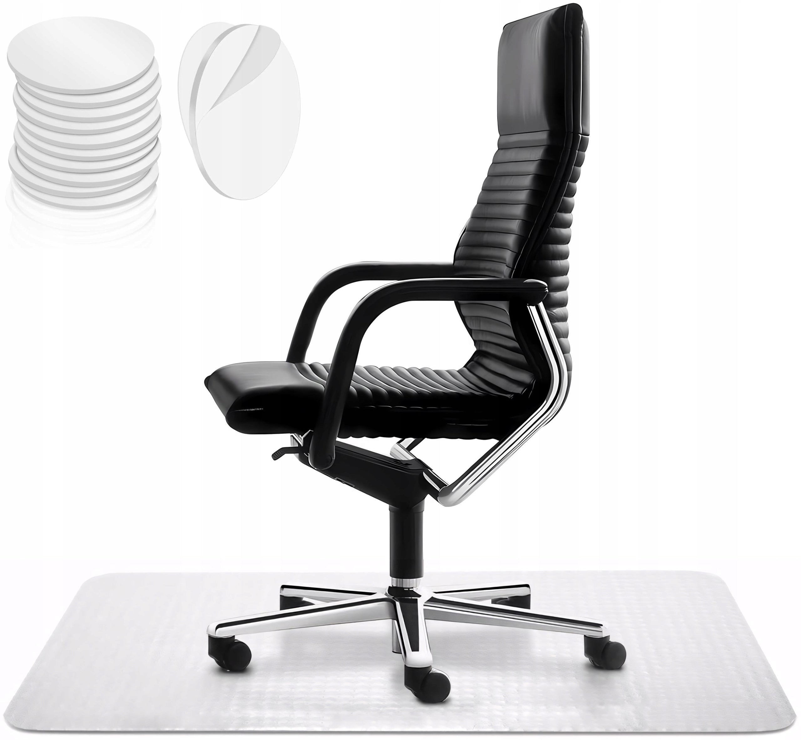 PROTECTIVE MAT UNDER THE CHAIR Floor Pad 100x140 cm Durable