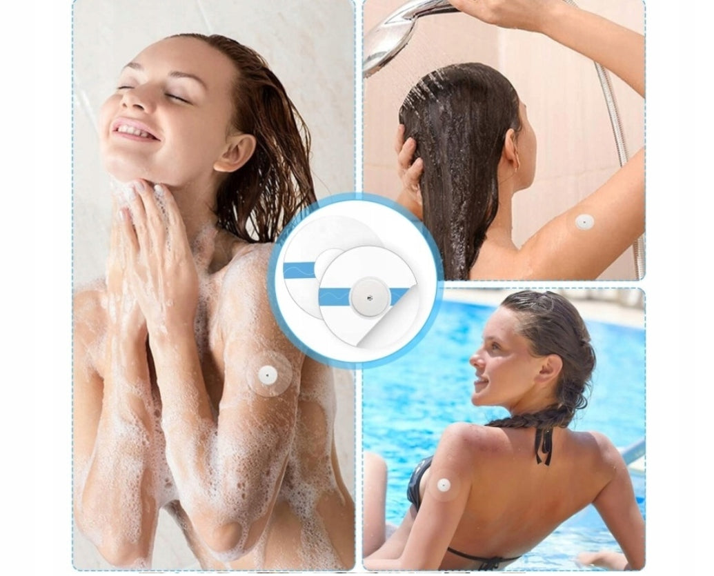 PROTECTIVE PATCHES FOR SENSOR FreeStyle Libre 2/3 WATERPROOF TRANSPARENT 40 Kind test strips