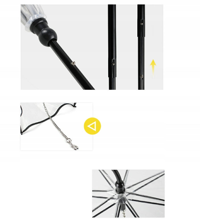 PROTECTIVE RAIN UMBRELLA FOR DOG Brand Perfectlife