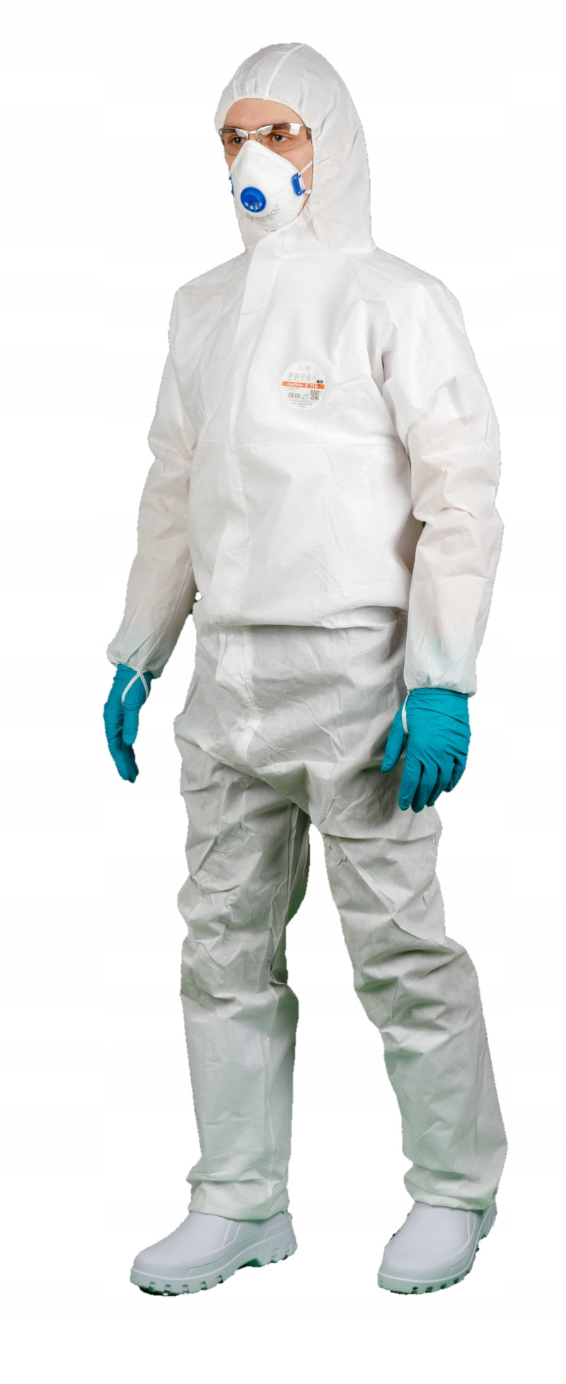 PROTECTIVE SUIT c110 5/6 wool asbestos lacquer dust size. XL Manufacturer code OXYC110XL