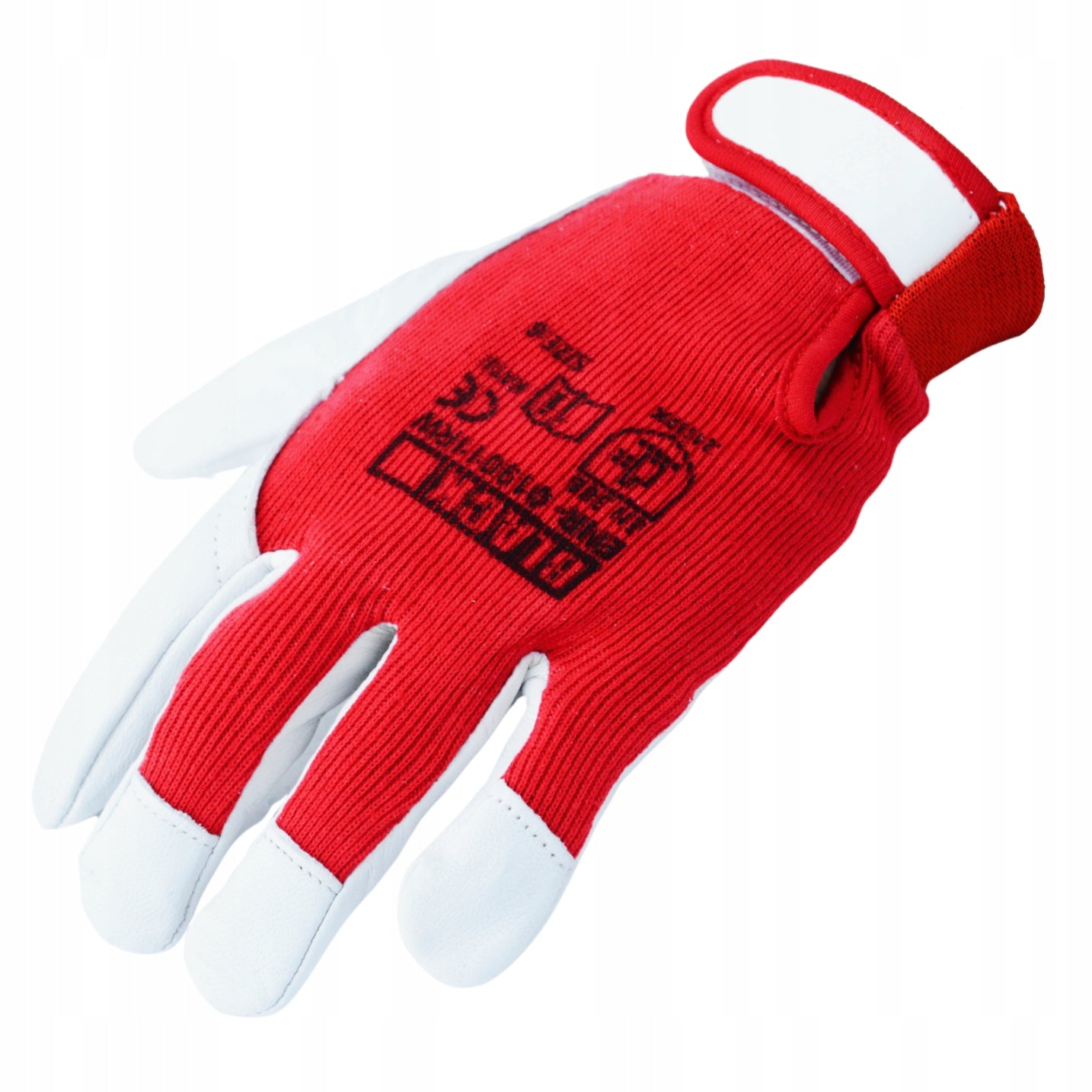 PROTECTIVE WORK GLOVES ASSEMBLY LEATHER GOAT LEATHER VELCRO all sizes 10 Manufacturer code EHP-109 10