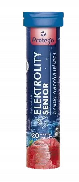 PROTEGO ELECTROLYTES SENIOR: 20 effervescent tablets Name other