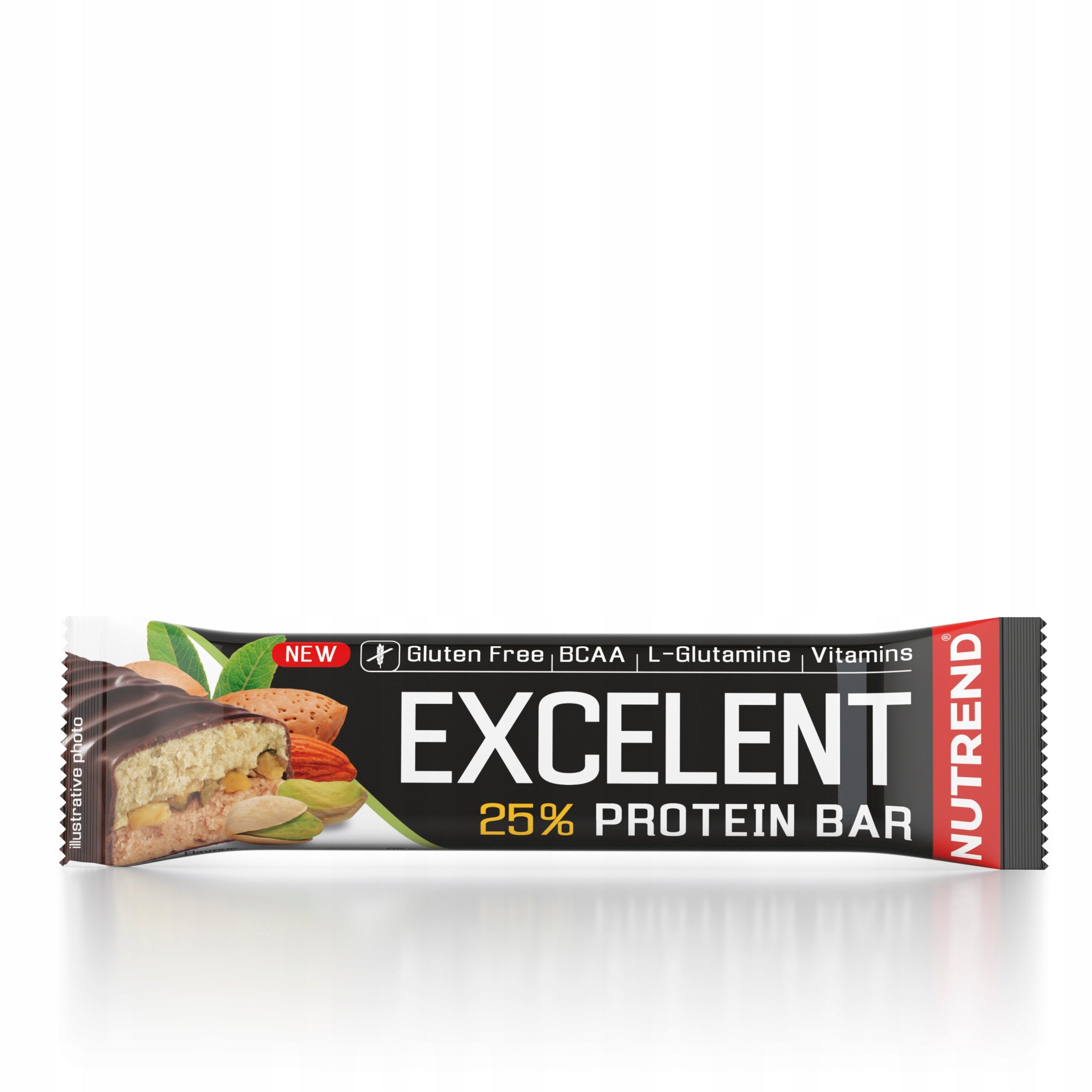 PROTEIN BAR NUTREND EXCELENT ALMOND+PISTACHIO 85G Packaging status original