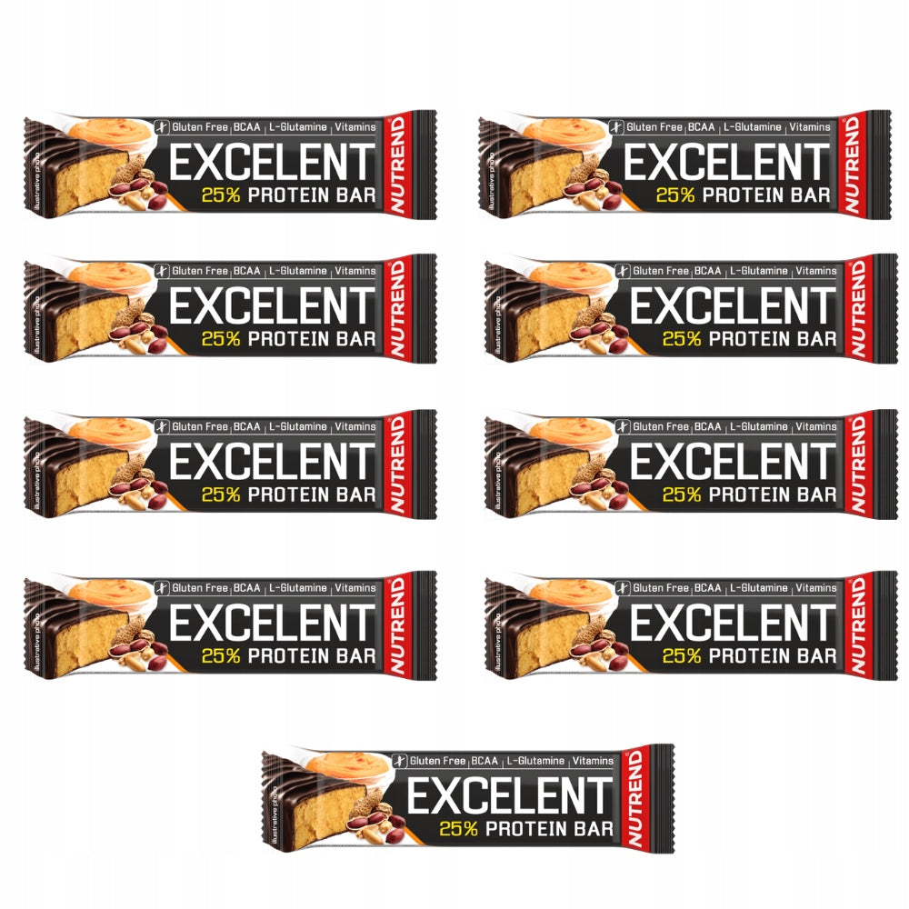 PROTEIN BAR NUTREND EXCELENT PEANUT BUTTER 85 G PROTEIN SNACK