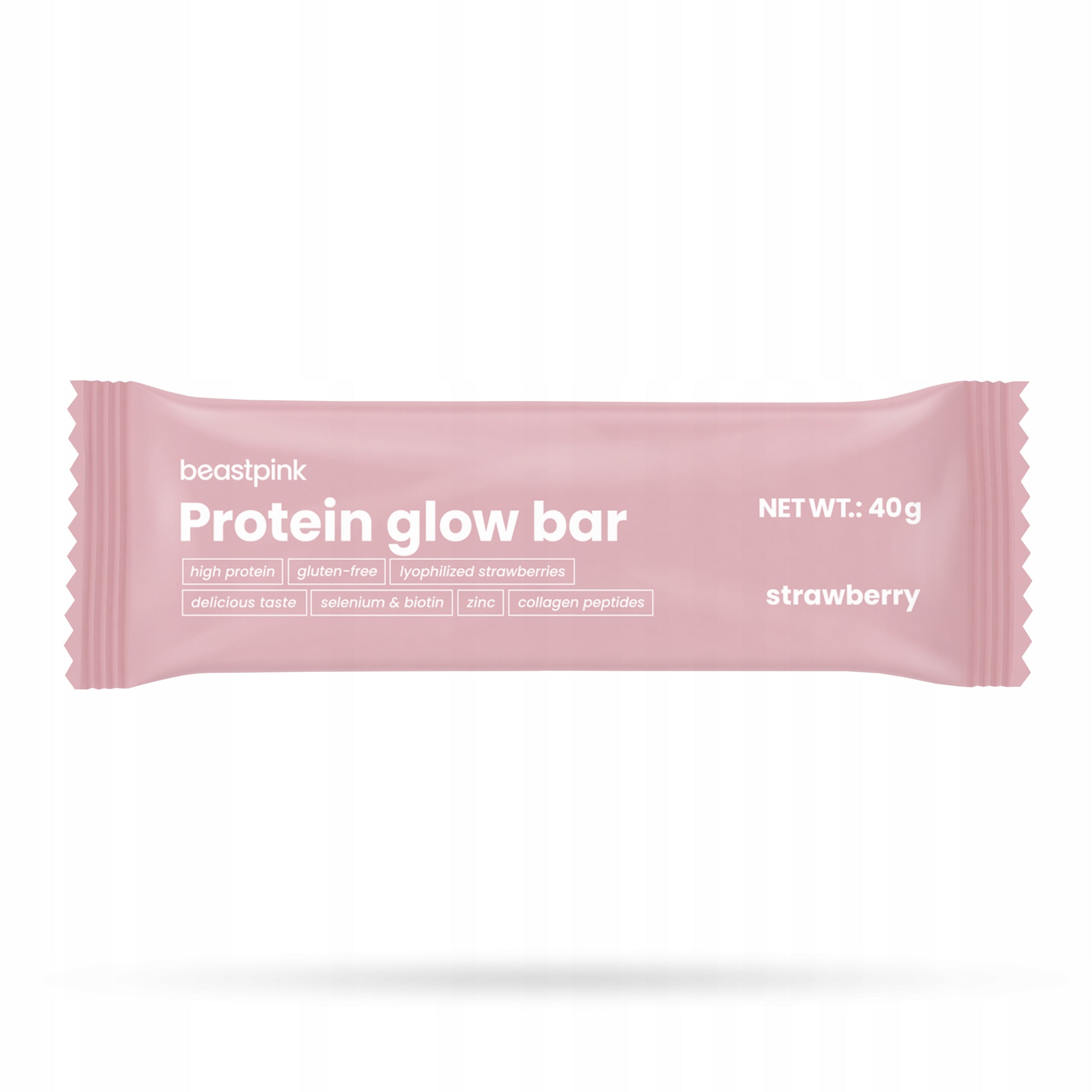 PROTEIN BAR PROTEIN BeastPink 40g strawberry