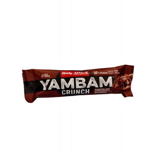 PROTEIN BAR YAMBAM 55G CHOCOLATE BROWNIE - BODY ATTACK
