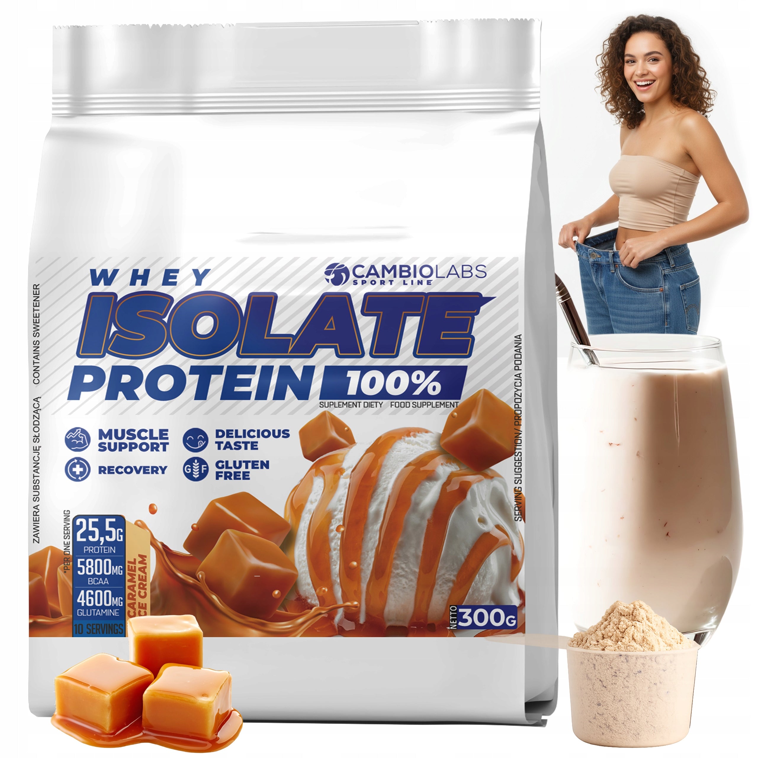 PROTEIN COCKTAIL 100% sugar-free protein - fast weight loss
