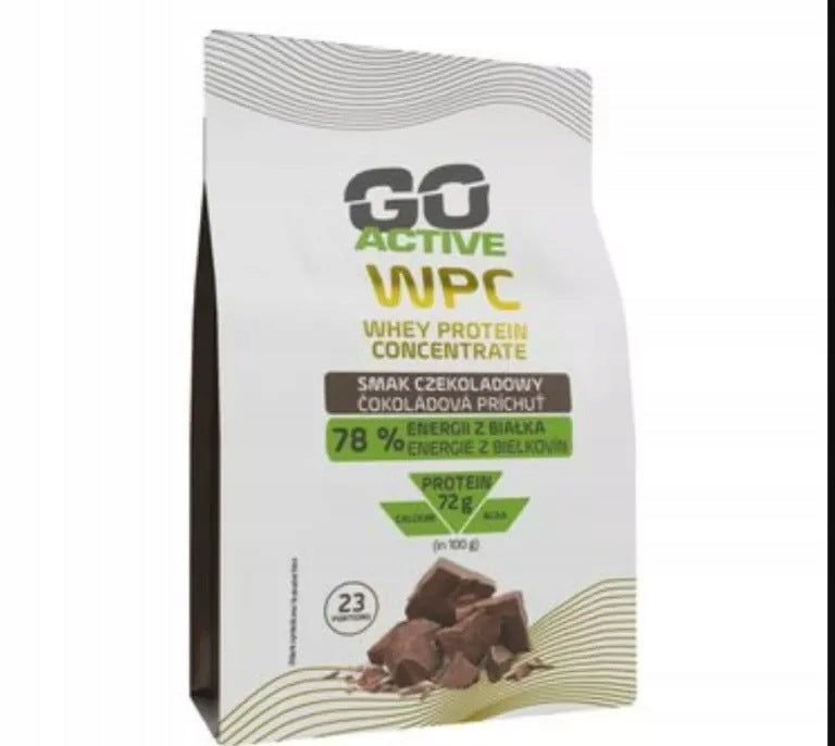 PROTEIN CONCENTRATE GO ACTIVE PROTEIN WPC CHOCOLATE FLAVOUR 700G