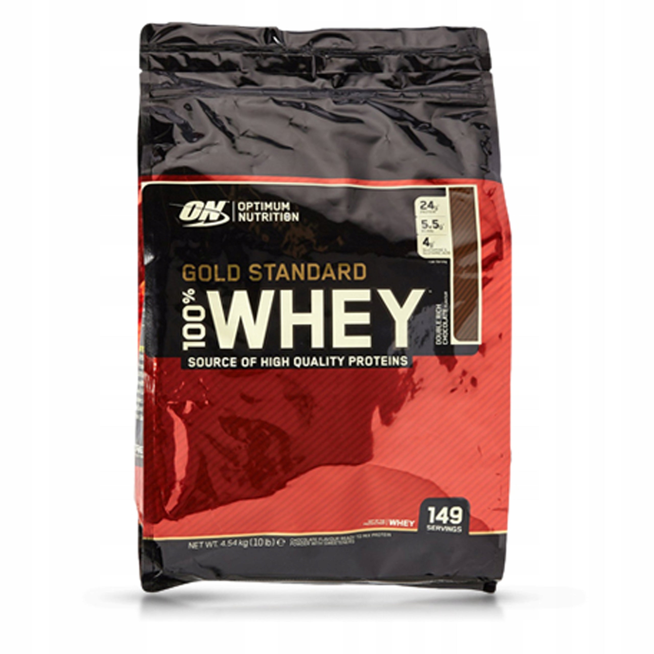 PROTEIN CONDITIONER GOLD Optimum Nutrition 4540g vanilla ice cream Packaging status original