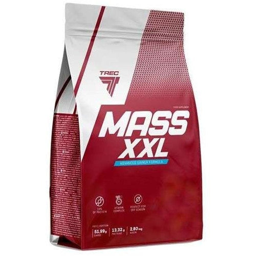 PROTEIN GAINER Trec Mass XXL 3000g Mega Mutant Mass CARBOHYDRATES LARGE 3kg EAN (GTIN) 5901828341038