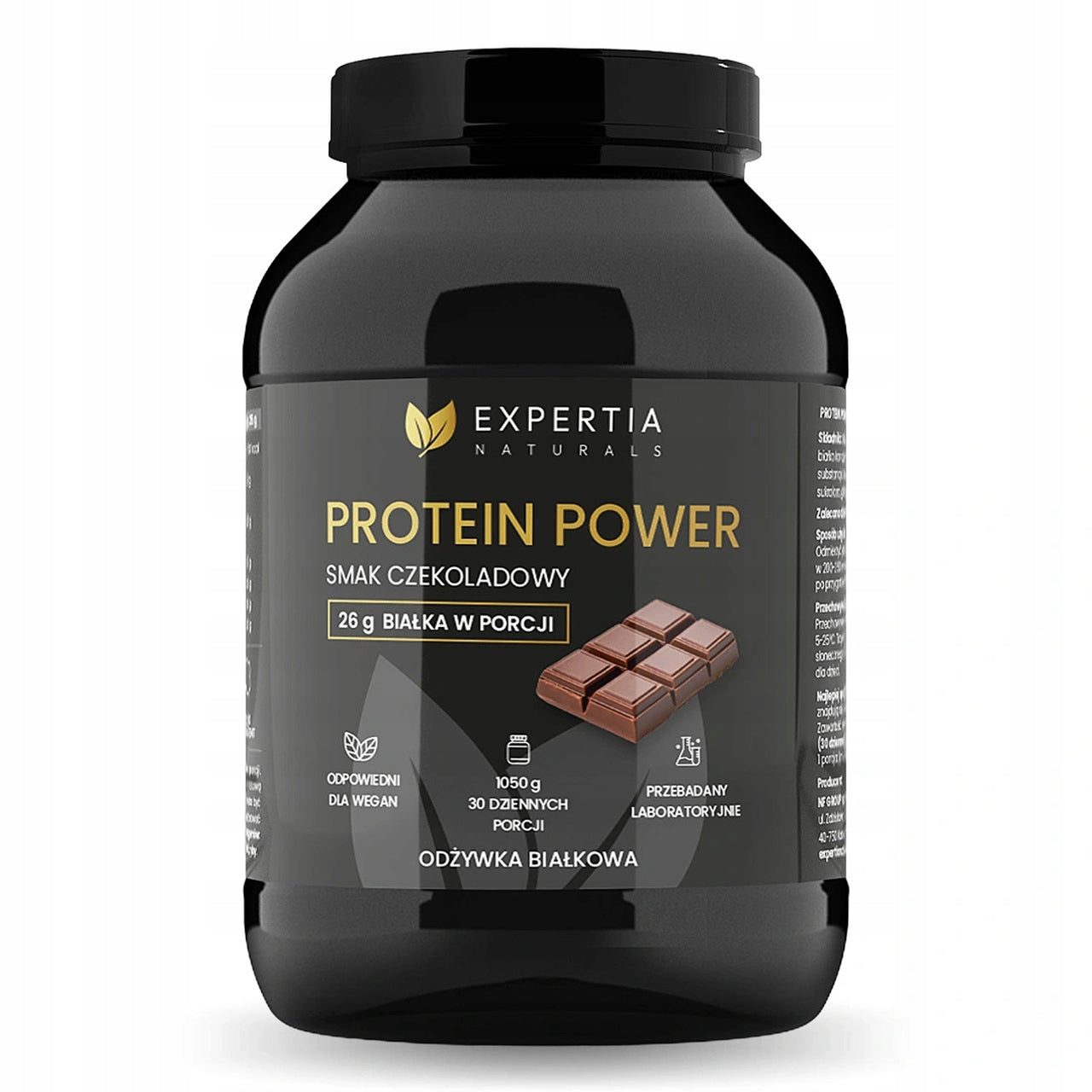 PROTEIN POWER – CHOCOLATE FLAVOURED PROTEIN | Expertia Naturals