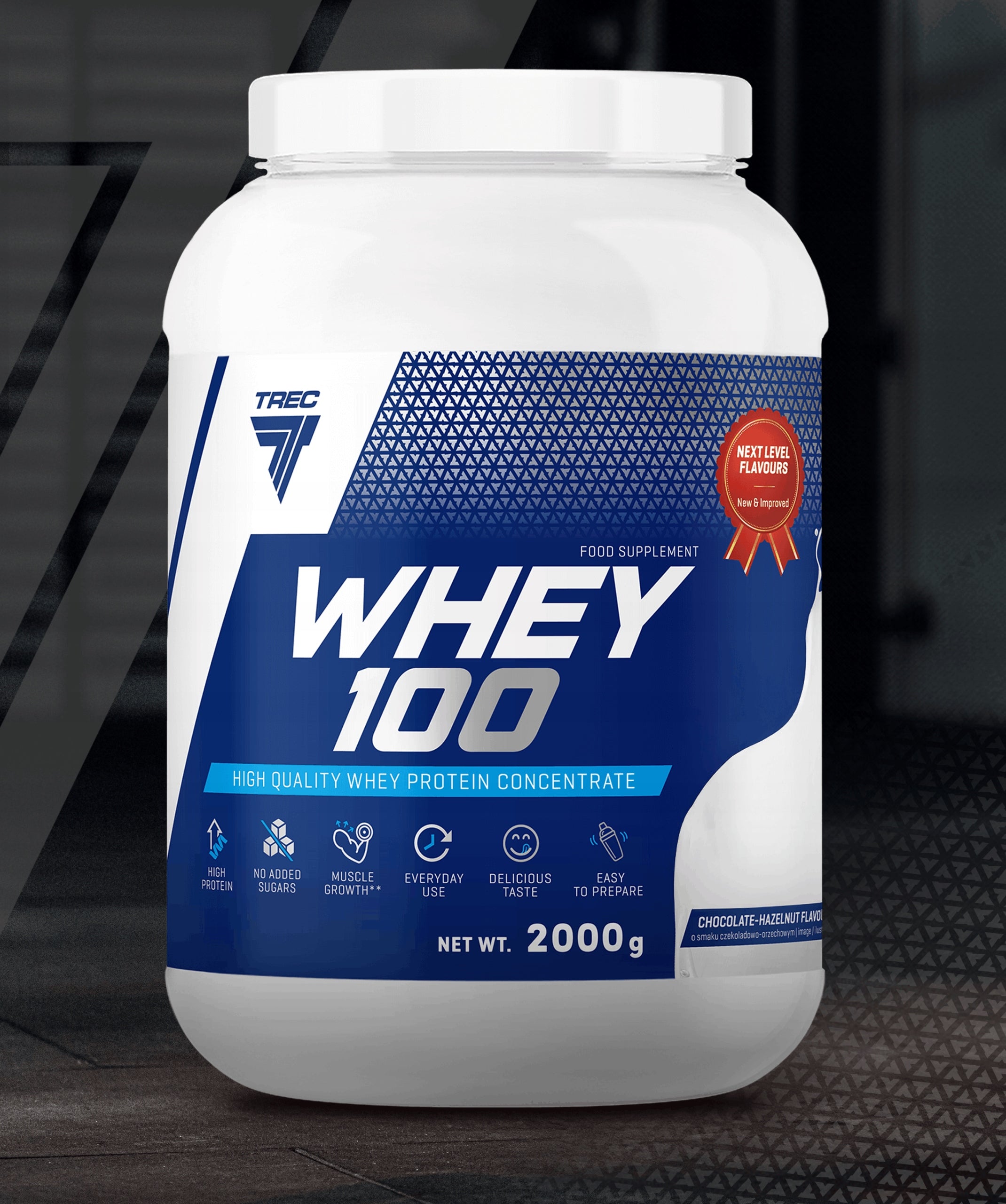 PROTEIN PREMIUM XXL TREC WHEY 100 PROTEIN SUPPLEMENT WPC MASS STRENGTH PROTEIN Expiration date not specified