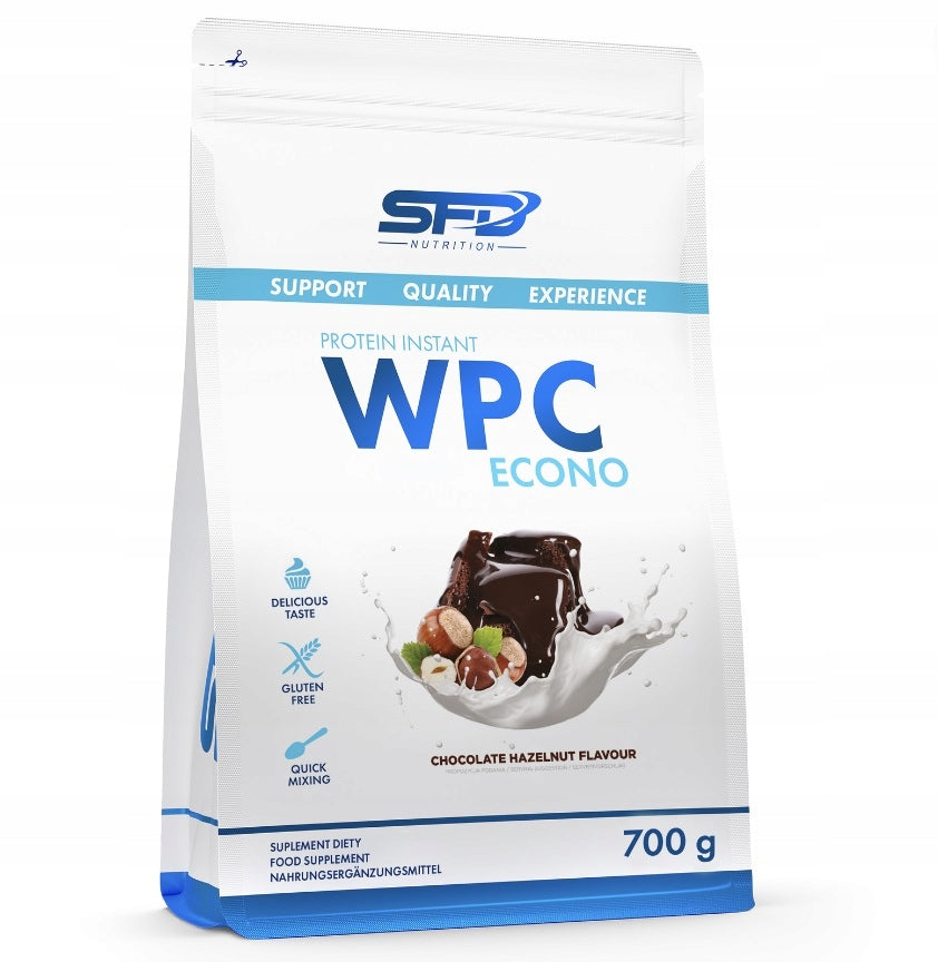 PROTEIN SFD WPC PROTEIN ECONO 700G TASTE CHOCOLATE-NUT WHEY MUSCLES SPORT