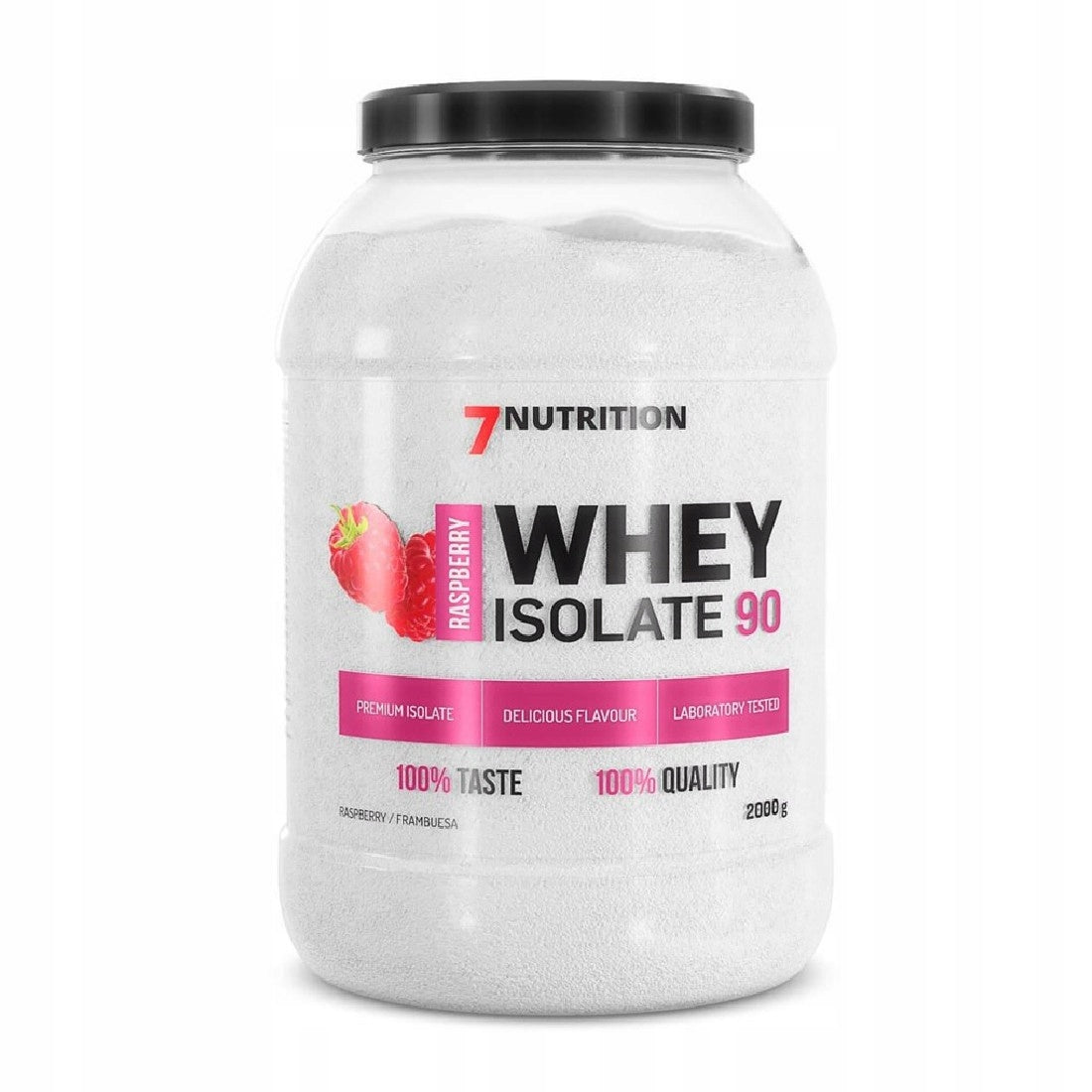 PROTEIN SUPPLEMENT ISOLATE 2000G 7NUTRITION ISO WHEY WPI - FOR STRONG, LEAN