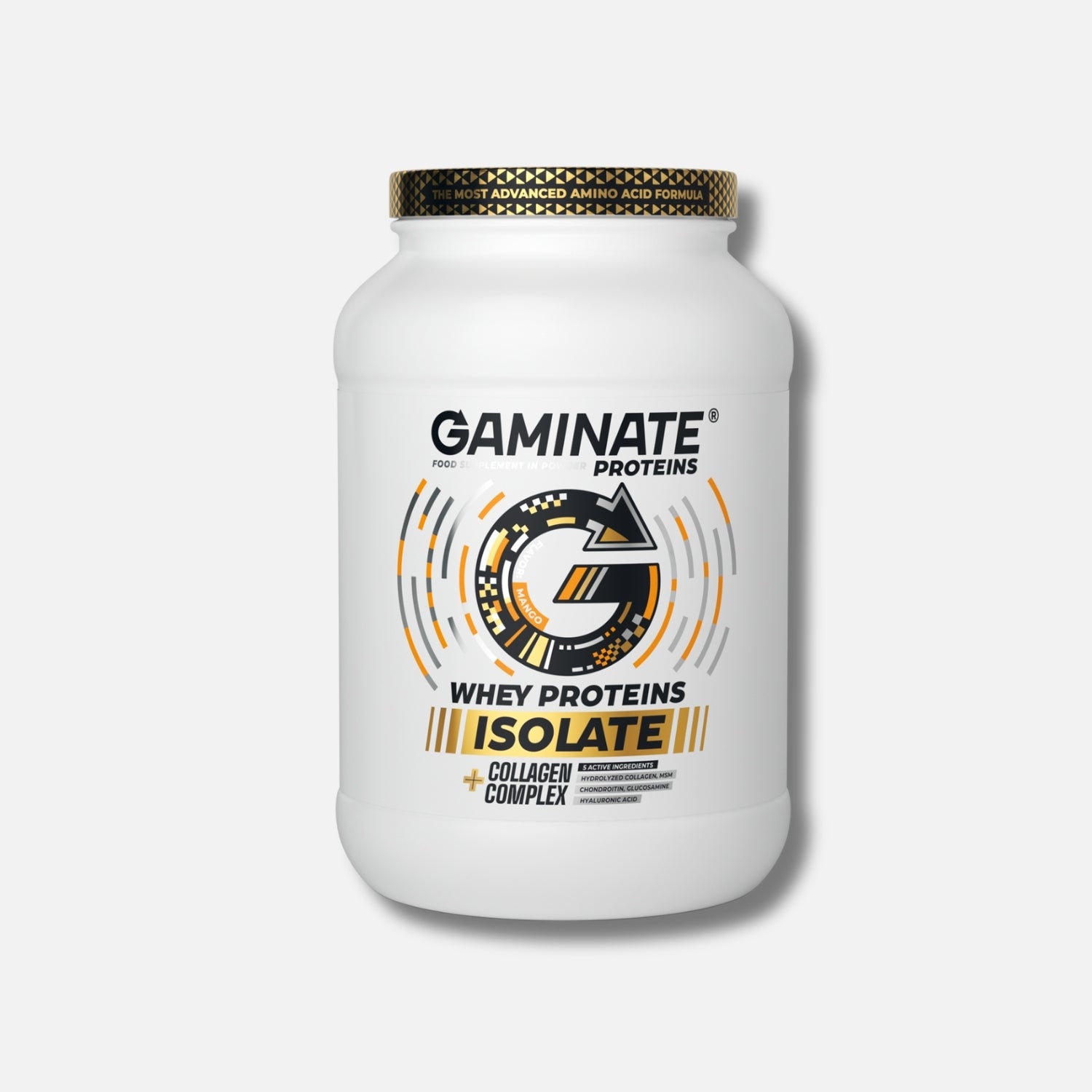 PROTEIN SUPPLEMENT ISOLATE WPI COLLAGEN RECOVERY 1KG PROTEIN GAMINATE CHEESECAKE Expiration date at least 1 year from the date of purchase