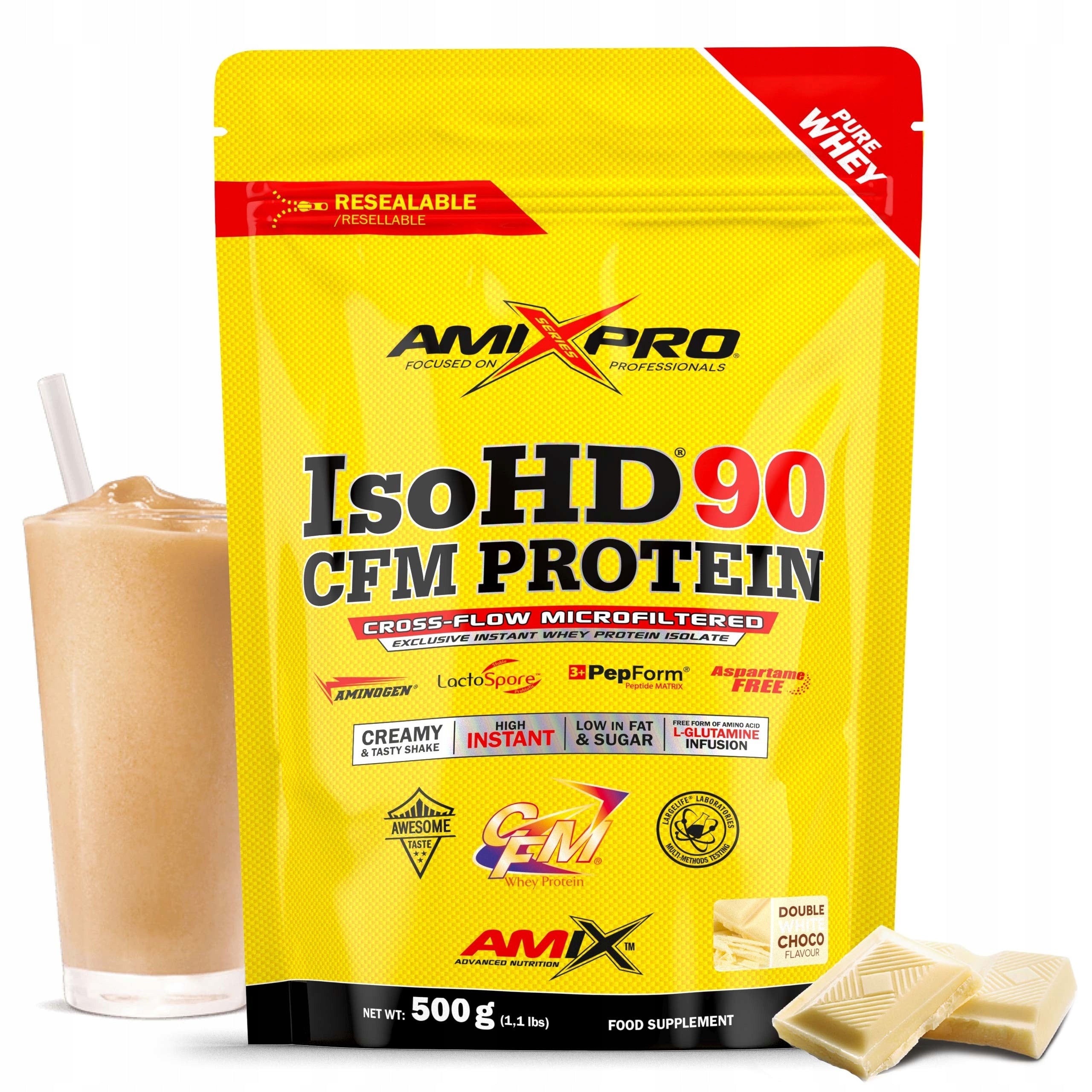PROTEIN SUPPLEMENT KETO PROTEIN WITHOUT SUGAR CARBOHYDRATES only 0,01 white check