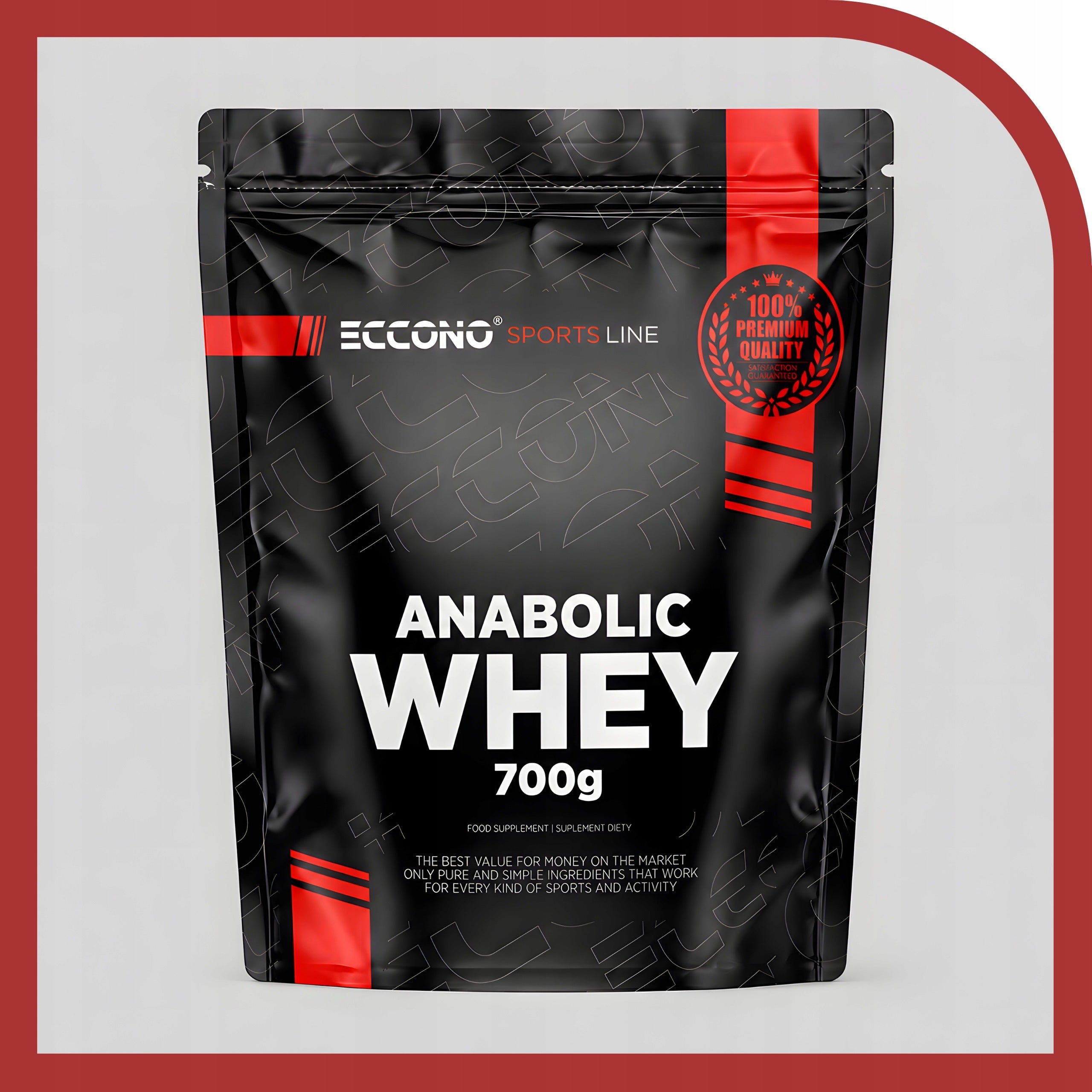 PROTEIN SUPPLEMENT WPC ECCONO ANABOLIC WHEY PROTEIN 700G TRAINING CHOCOLATE Packaging status original