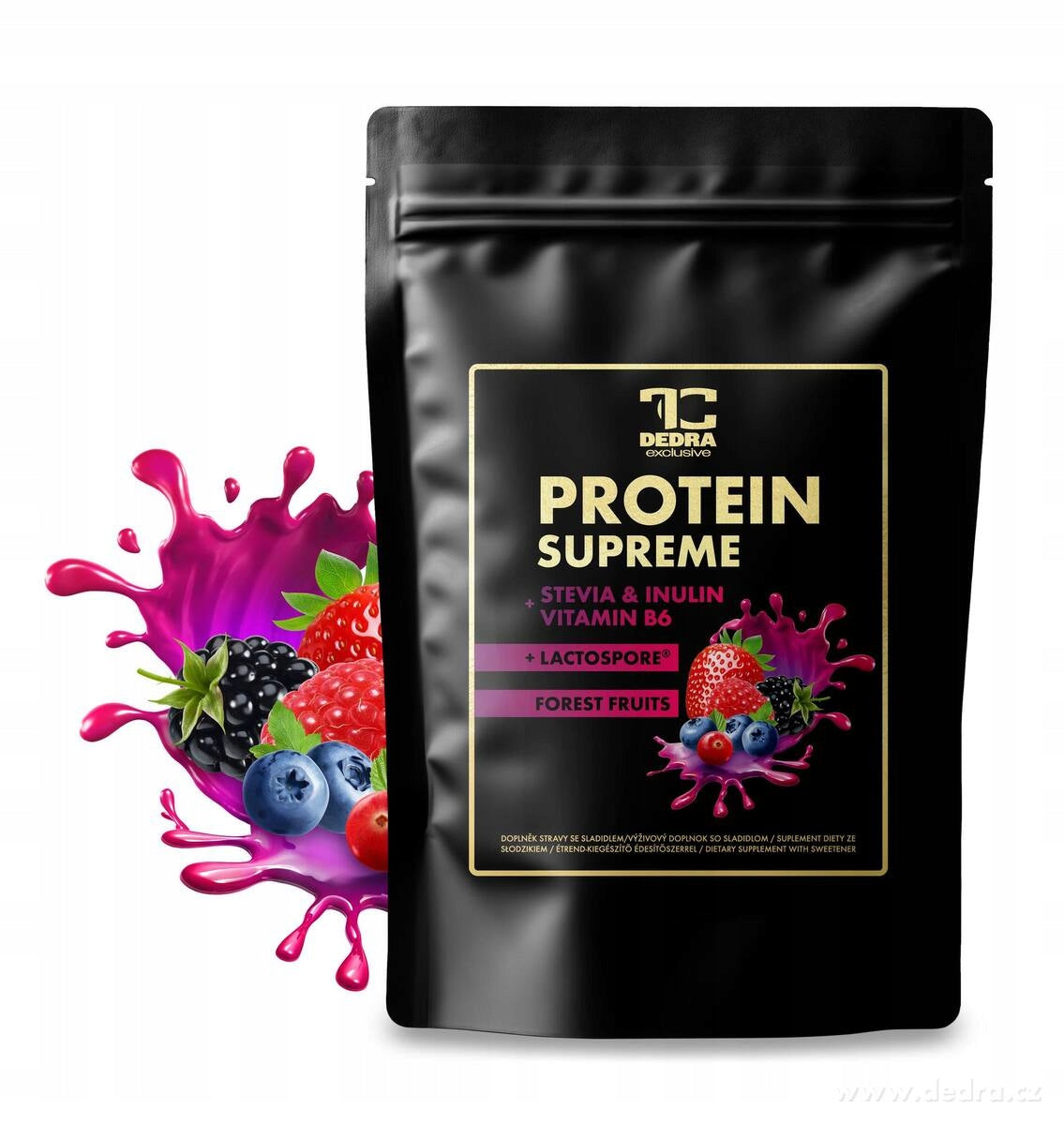 PROTEIN SUPREME | nápoj se Stevií, Inulinem a probiotikem LactoSpore