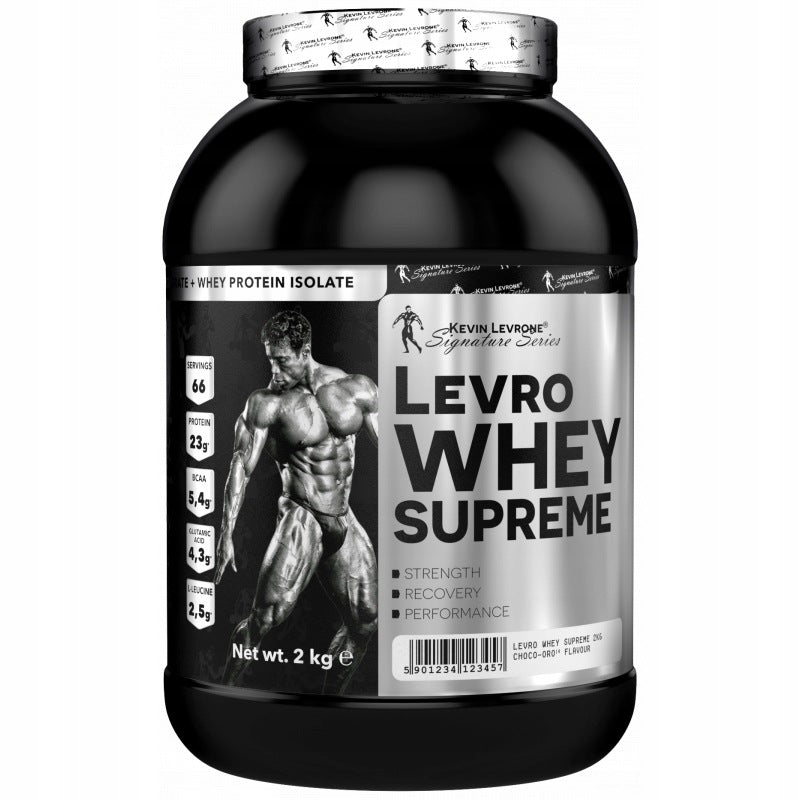 PROTEIN WPC LEVRO WHEY SUPREME 2000G CHOCOLATE - KEVIN LEVRONE