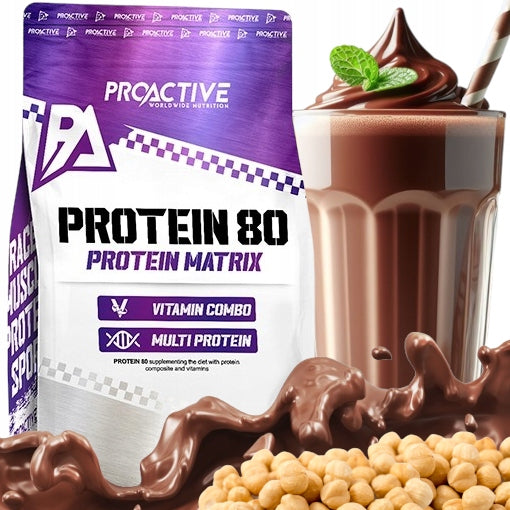 PROTEIN WPC PROTEIN CONDITIONER Powder ProActive Protein 80 700g CZEKO WALNUT