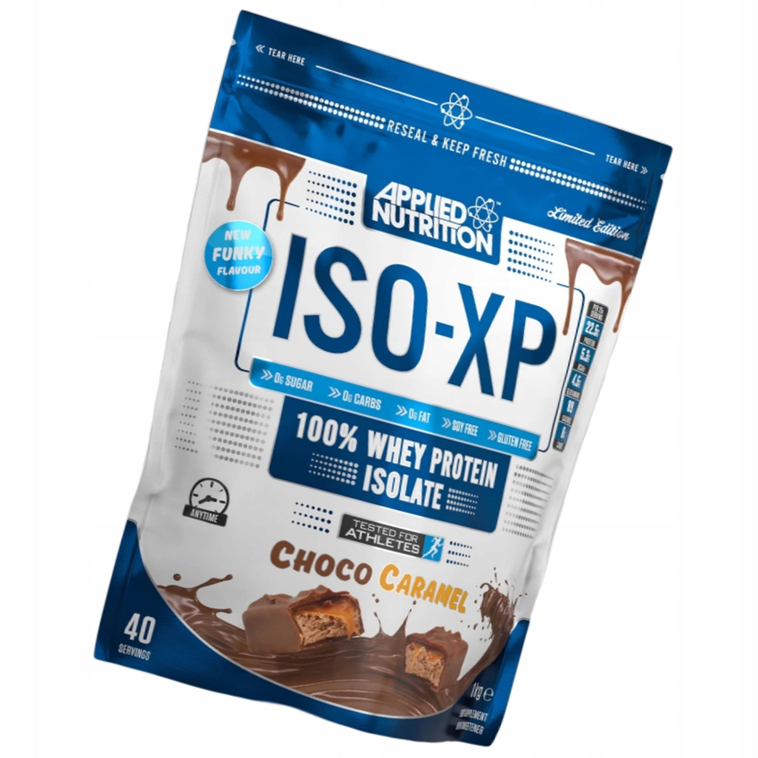 PROTEIN WPI APPLIED NUTRITION ISO-XP ISOLATE PROTEIN SUPPLEMENT STRENGTH 1000g Packaging status original